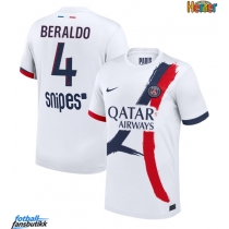 Paris Saint-Germain Lucas Beraldo #4 Bortedrakt 2025-26 Kortermet